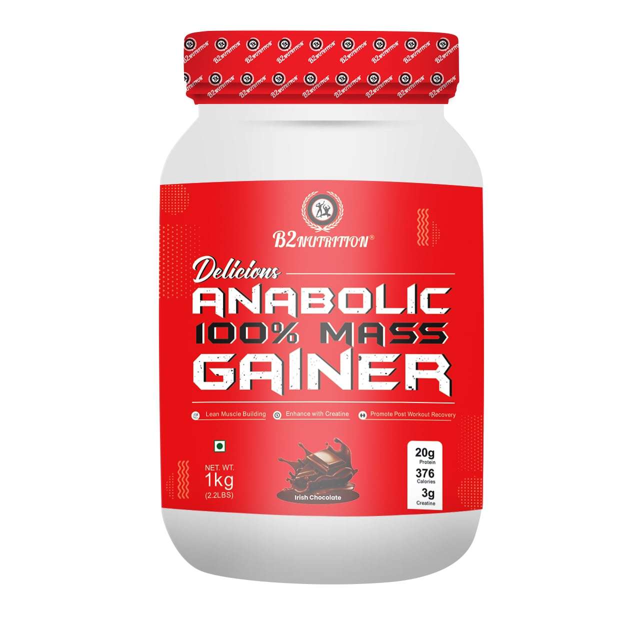 Anabolic Mass Gainer 1kg B2 nutrition