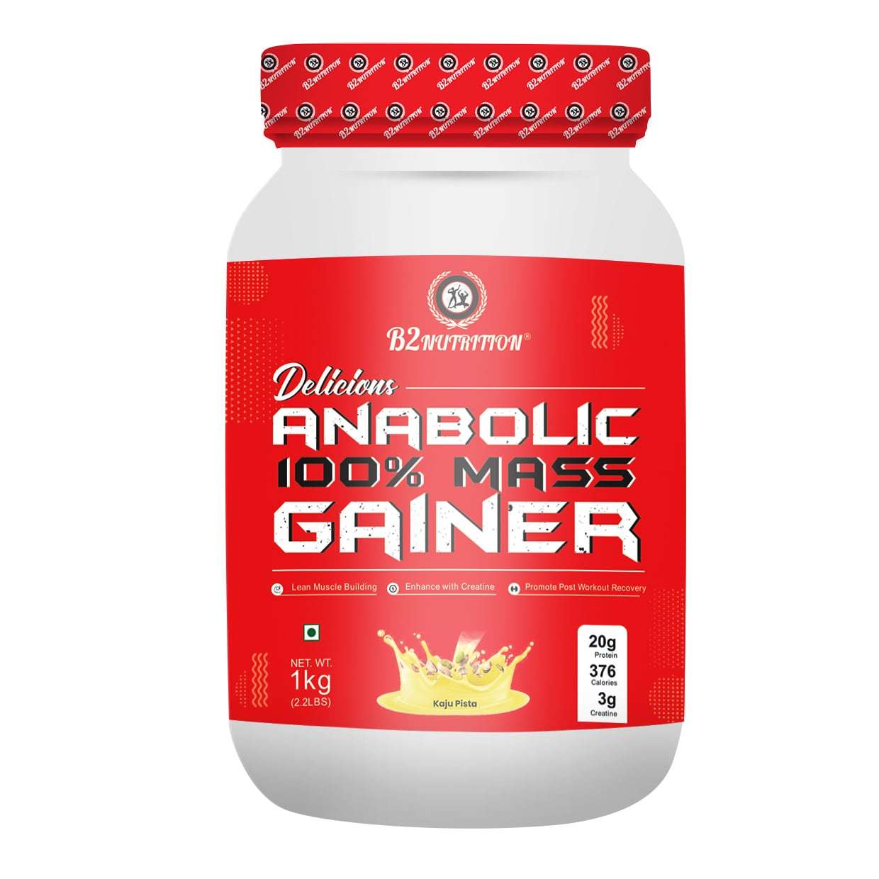 Anabolic Mass Gainer 1kg B2 nutrition